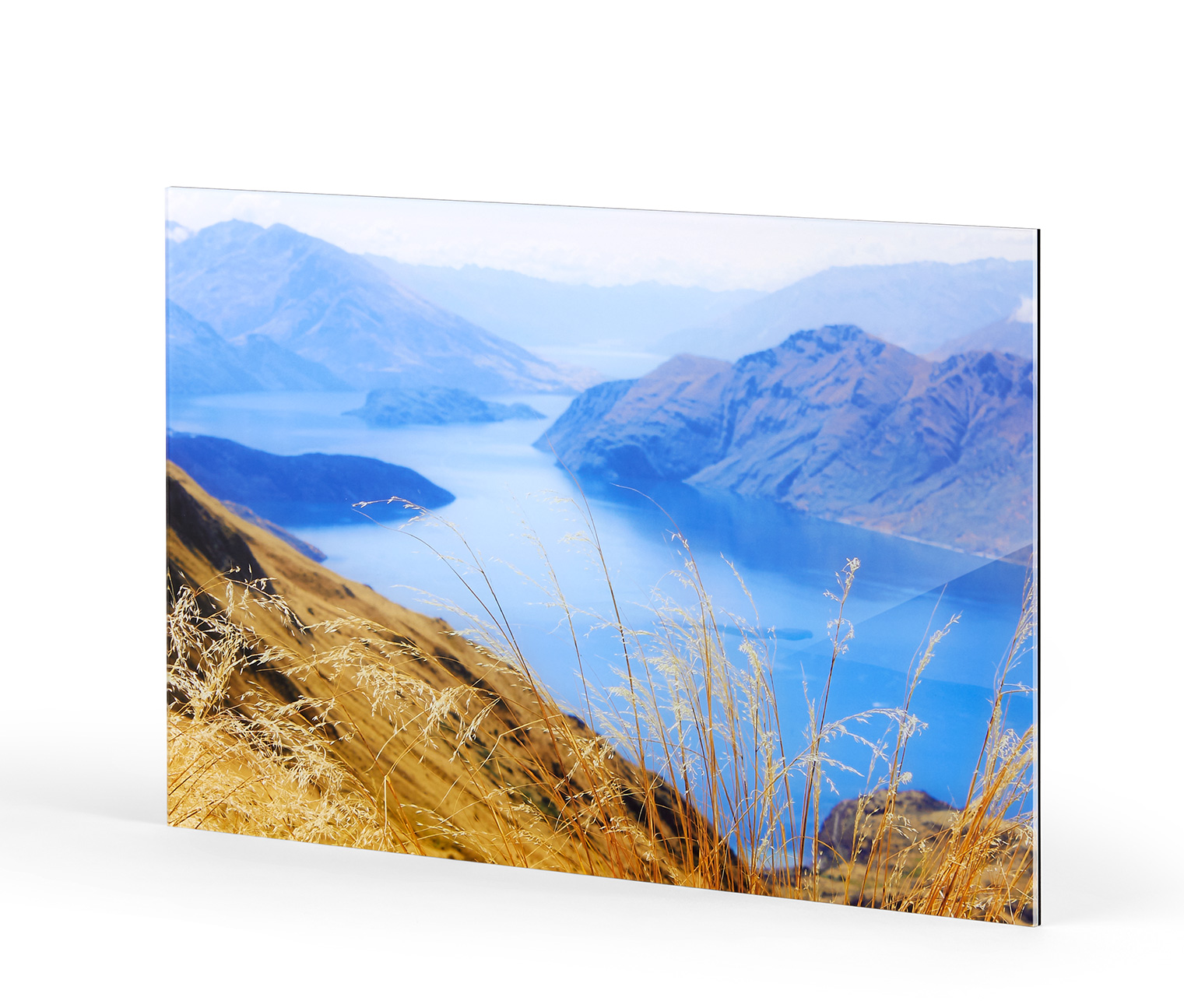 Acrylglasbilder Wandbild aus Plexiglas® Bild See Berge